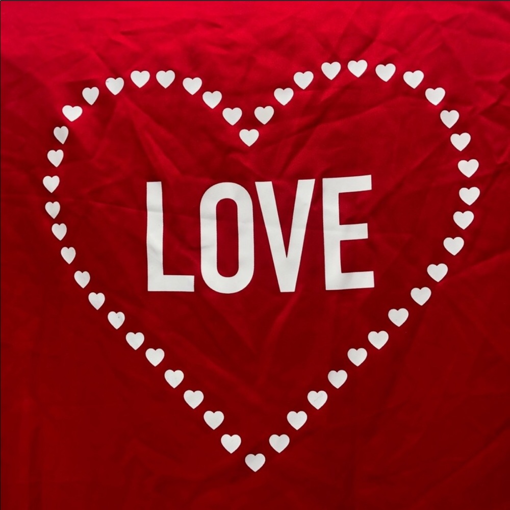 Victoria Secret Satin Red “LOVE” Robe - Picture 10 of 12